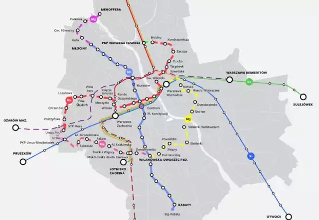 Metro w Warszawie. Co z kolejnymi liniami metra? Najwcześniej budowa  rozpocznie się… za pięć lat | Warszawa Nasze Miasto