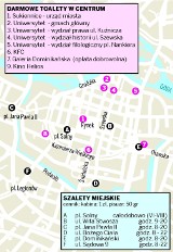 Wrocław: Gdzie za darmo skorzystasz z WC