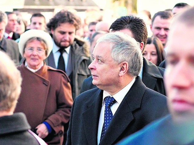 W Tuchowie Lech Kaczyński spotkał się z mieszkańcami polskiej wsi