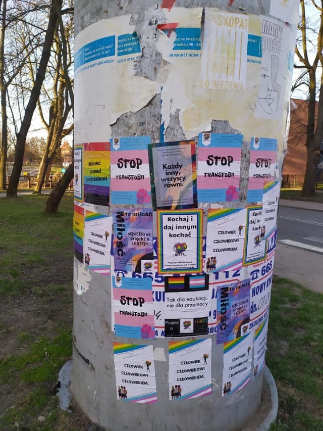 Akcja plakatowa projektu sQUEERrel.