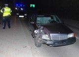 Wypadek na ul. Piastowskiej w Kwidzynie. Ranny pasażer [ZDJĘCIA]