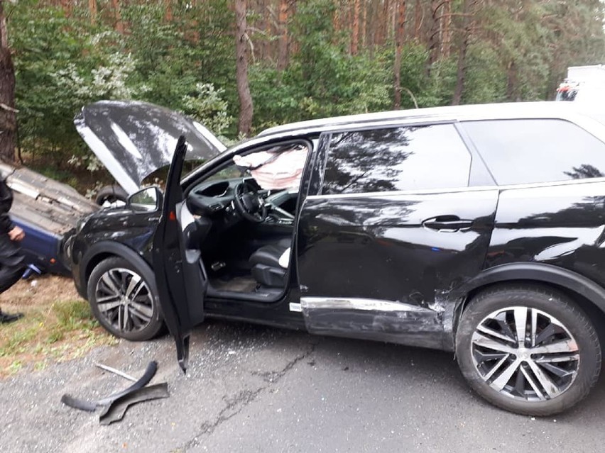 Groźny wypadek na drodze Zbąszyń – Nowy Tomyśl