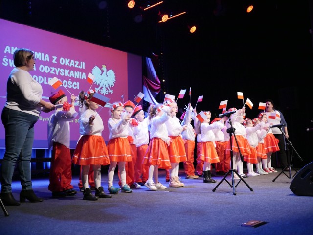 Na bystrzyckiej scenie wystąpiły dzieci z Przedszkola nr 2 w Bystrzycy Kłodzkiej