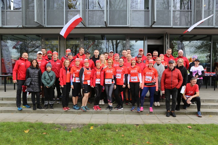 Wolsztyńscy biegacze po raz dziewiąty na sportowo uczcili Święto Niepodległości