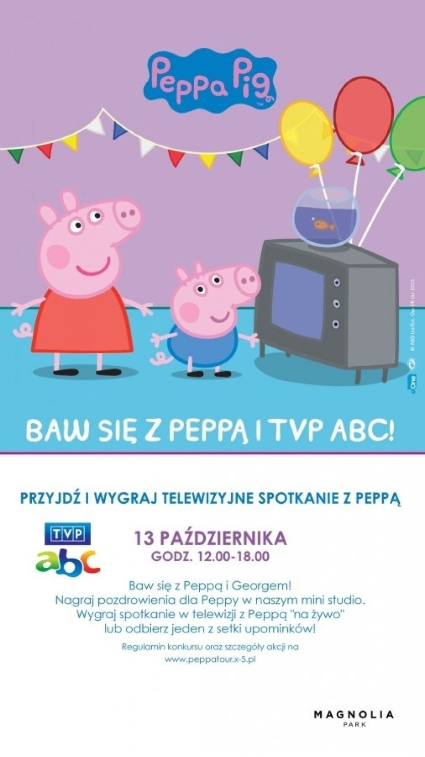 Świnka Peppa przyjeżdża do Wrocławia na urodziny! Hit dla najmłodszych