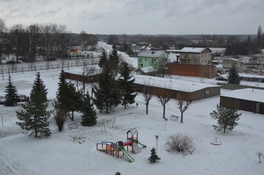 Znów burza śnieżna w Zduńskiej Woli 20.01.2022