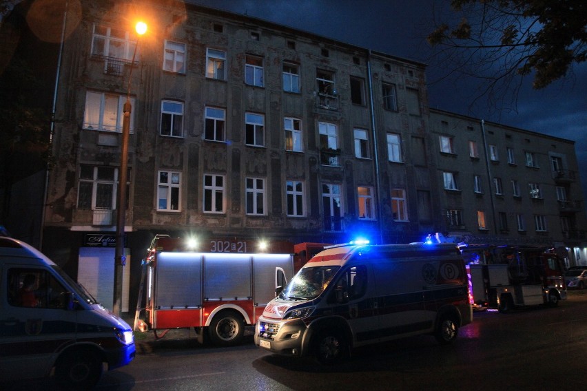 Pożar w kamienicy przy Lutomierskiej w Łodzi, 5 lipca 2016