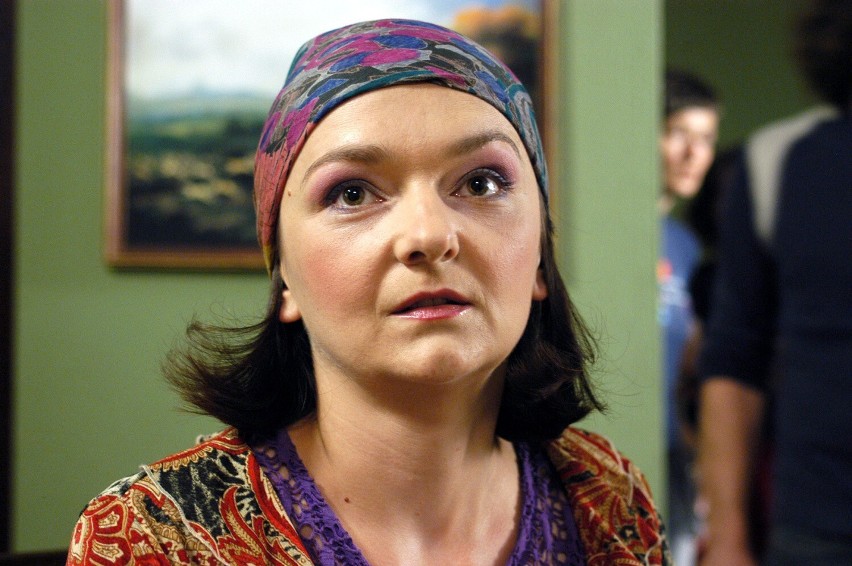 Aktorka w serialu Bulionerzy, 2005 rok.