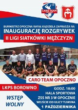 Caro Team Opoczno w miejsce Caro Rzeczyca w II lidze siatkówki mężczyzn. Marek Hertel trenerem FOTO