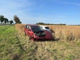 Powiat gnieźnieński. Zderzenie dwóch samochodów w Szczytnikach Czerniejewskich