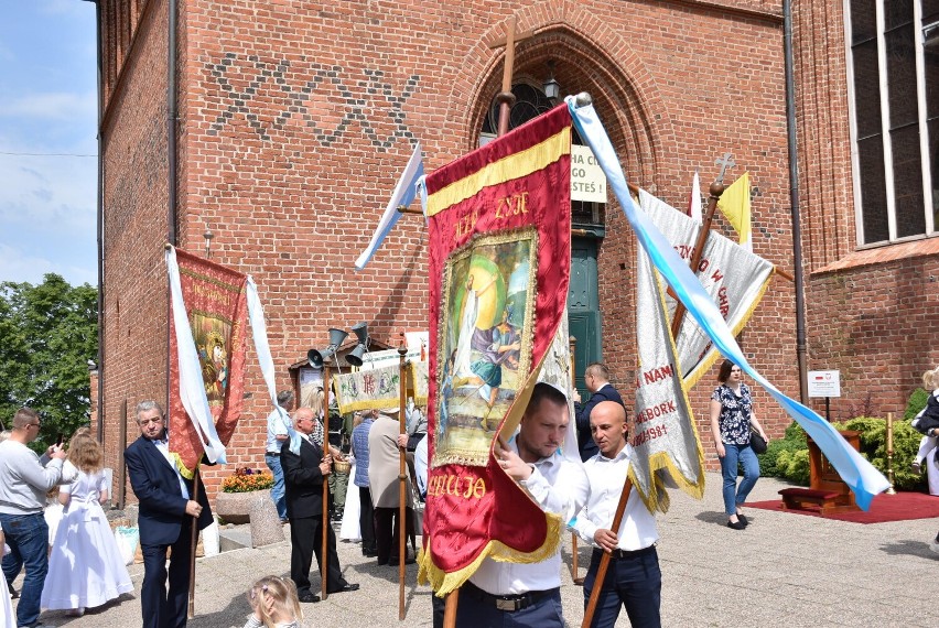 Malbork. Boże Ciało 2022. Procesja od kościoła św. Jana Chrzciciela do Matki Boskiej Nieustającej Pomocy