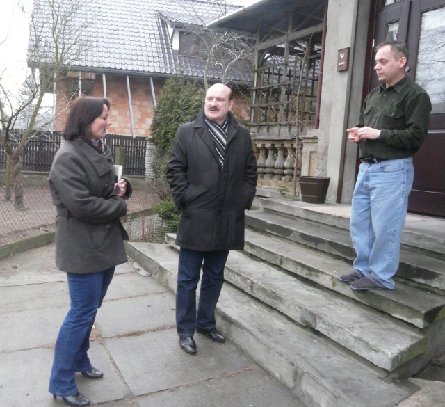 Prezes ZGM Tadeusz Rudzik (w środku) zapewnił, że konflikt zostanie rozwiązany