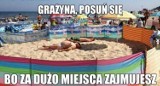 Janusz na plaży: parawany, skarpety i Bałtyk jak szczawiowa. Zobaczcie najlepsze memy!