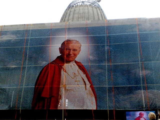 Robi niesamowite wrażenie - tak o gigantycznym portrecie Jana ...