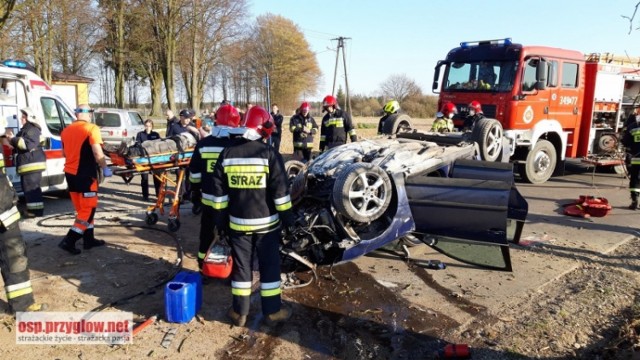 Koło (gm. Sulejów): Wypadek w Kole pod Piotrkowem na drodze powiatowej