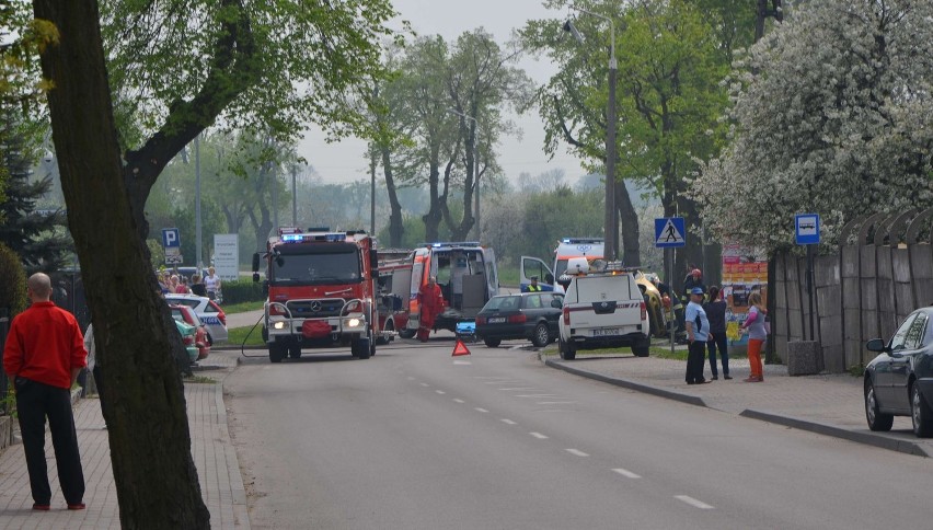 Wypadek w Malborku. Audi zderzyło się z daewoo na ul. Konopnickiej [ZDJĘCIA]