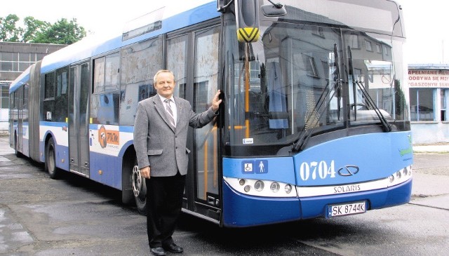 Kupimy 43 nowe autobusy - mówi Stanisław Paks, wiceprezes PKM.