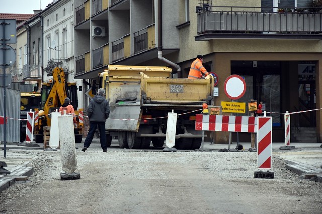 Stróżowską zamknięta, ruszył na niej remont