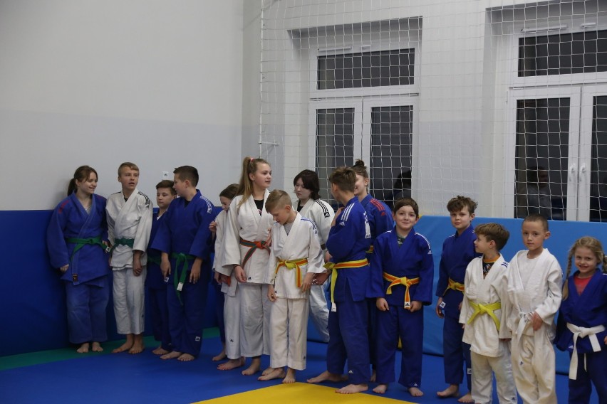 Niecodzienny gość na treningu judoków Pohl Judo Przemęt