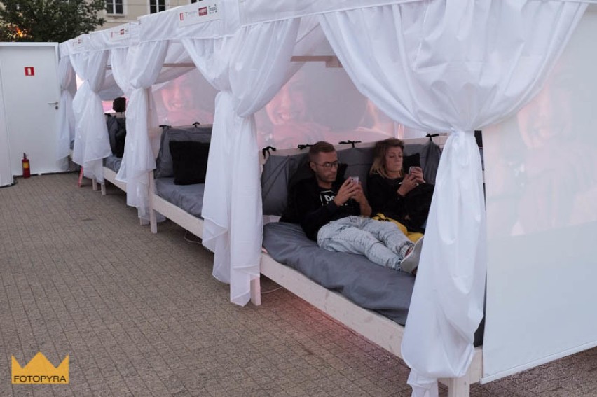 Transatlantyk 2015: Kino łóżkowe na placu Wolności już działa