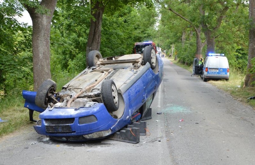 Wypadek na trasie Sopieszyno – Przetoczyno. Kierująca i dziecko trafili do szpitala