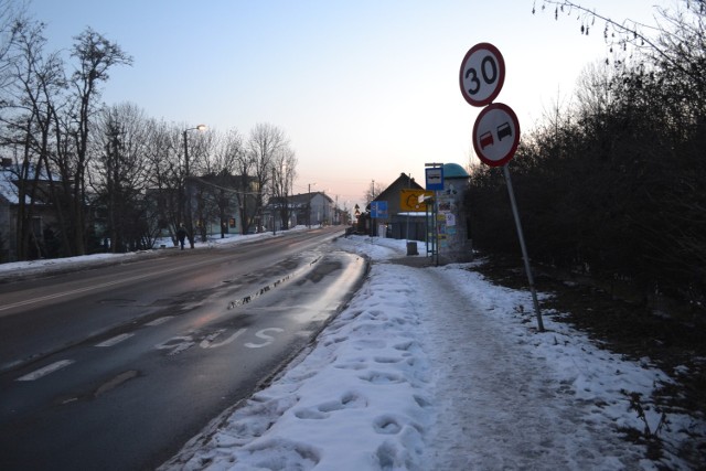 Jedna z zatok w Jaworznie na ul. św. Wojciecha ma zostać zlikwidowana