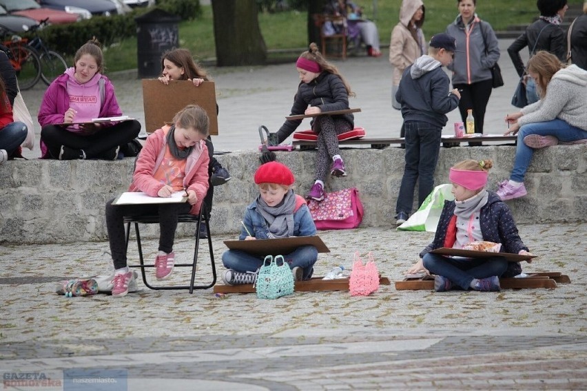 Tak było w latach ubiegłych na plener malarski zorganizowany...