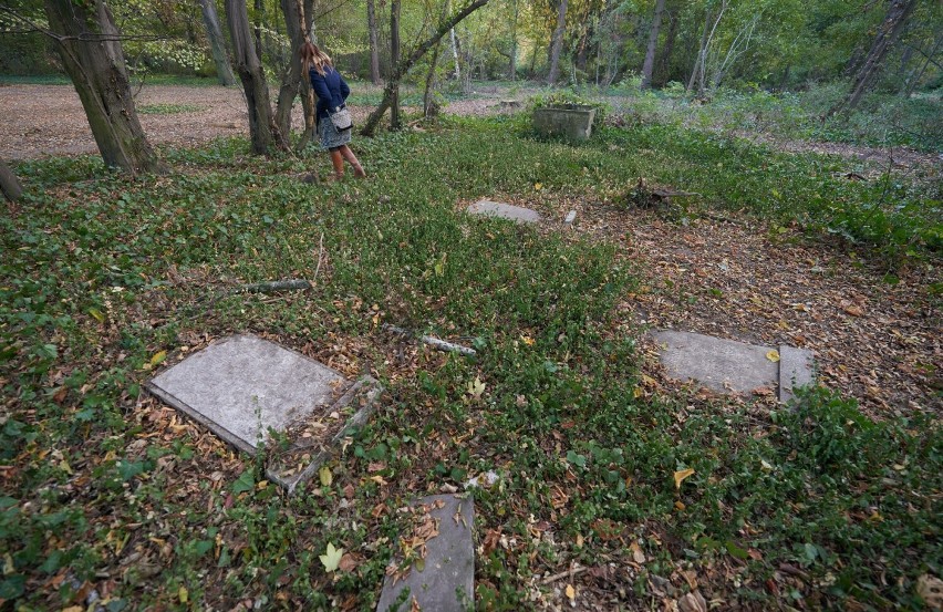 Park Grabiszyński jest trzecią częścią cmentarza...