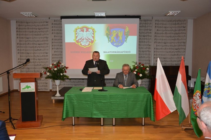 Jubileusz 10-lecia współpracy pomiędzy Koźminem Wlkp. a Balatonmáriafürdő [FOTO]