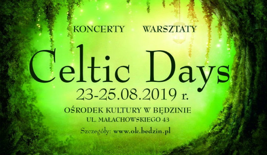 Będzin: Festiwal Celtic Days w Ośrodku Kultury [PROGRAM]
