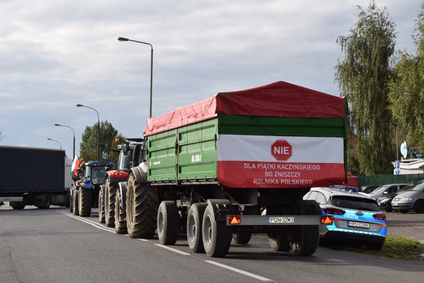 Gniezno. Rolnicy w ramach protestu znów wyjadą na ulice miasta ciągnikami