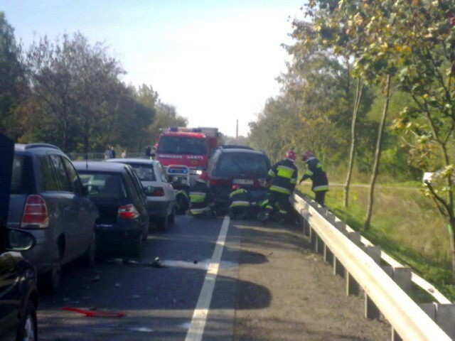 Wypadek na trasie Ł&oacute;dź-Sieradz