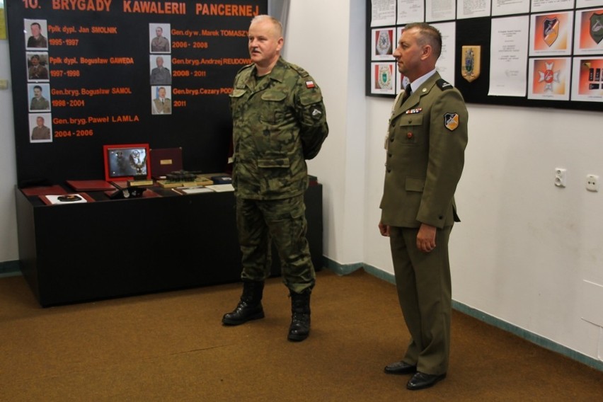 Sławomir Osmelak nie jest już szefem wojsk inżynieryjnych w 10 BKPanc
