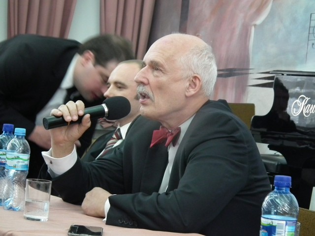 Janusz Korwin - Mikke odwiedził Gorlice