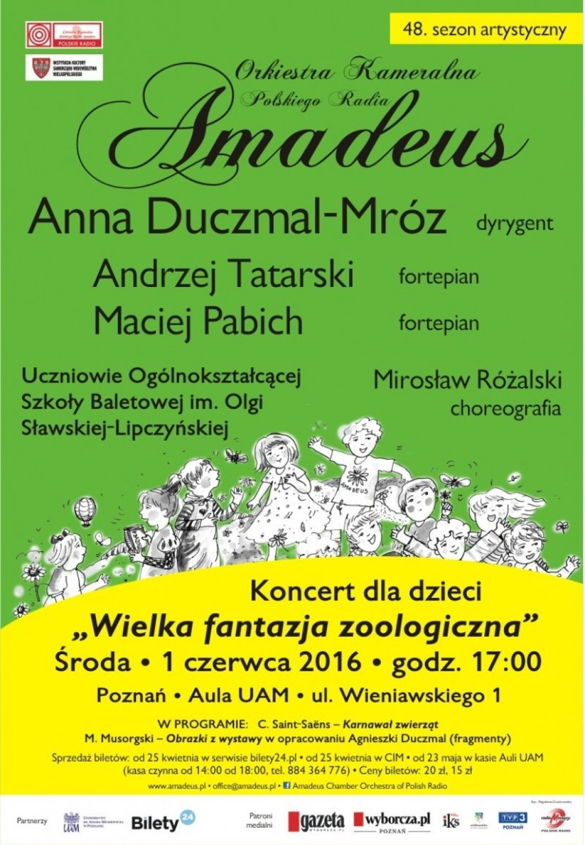 Wielka fantazja zoologiczna - koncert dla dzieci w...