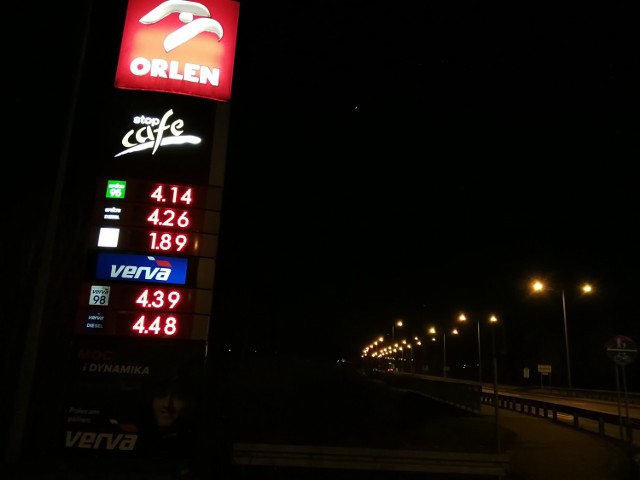 Ceny paliw na 10 stacjach w Piotrkowie - 5 kwietnia 2020