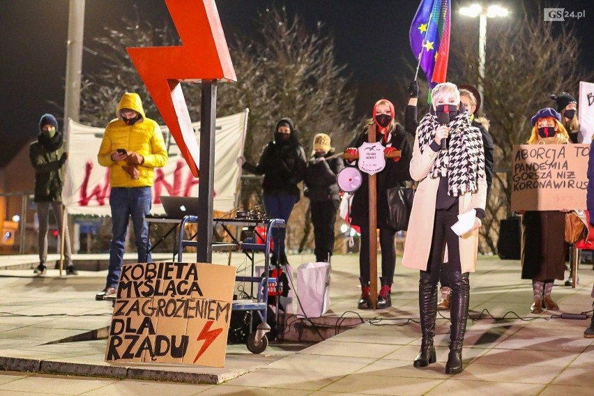 Strajk kobiet w Szczecinie - 28.01.2021