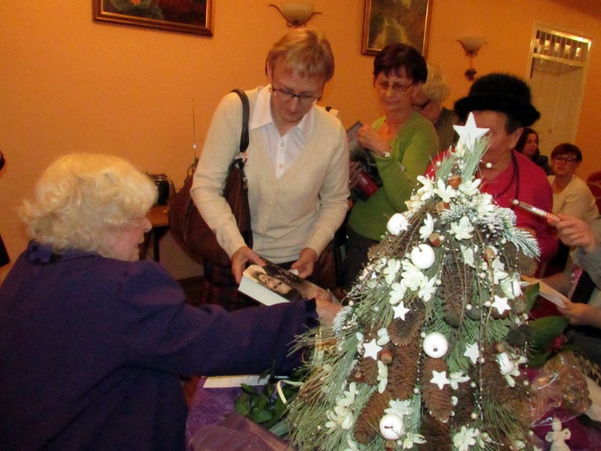 Barbara Wachowicz w Kołaczkowie.