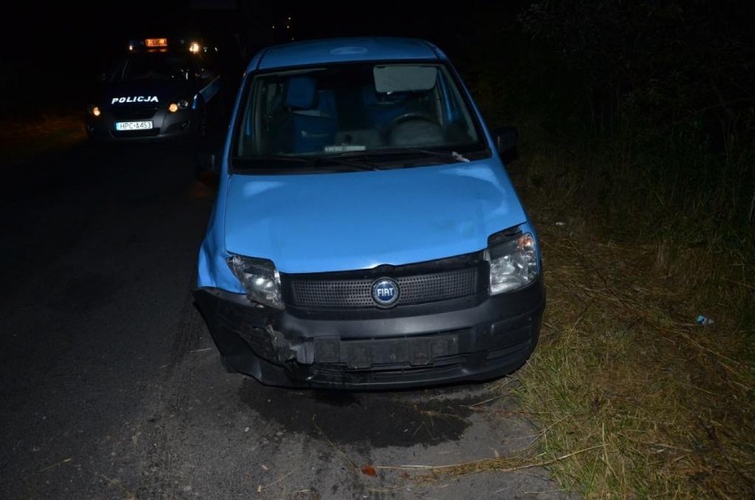 Lipno: Pijany 17-letni kierowca doprowadził do wypadku...