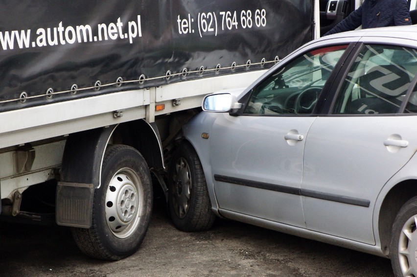 Wypadek na ulicy Częstochowskiej w Kaliszu