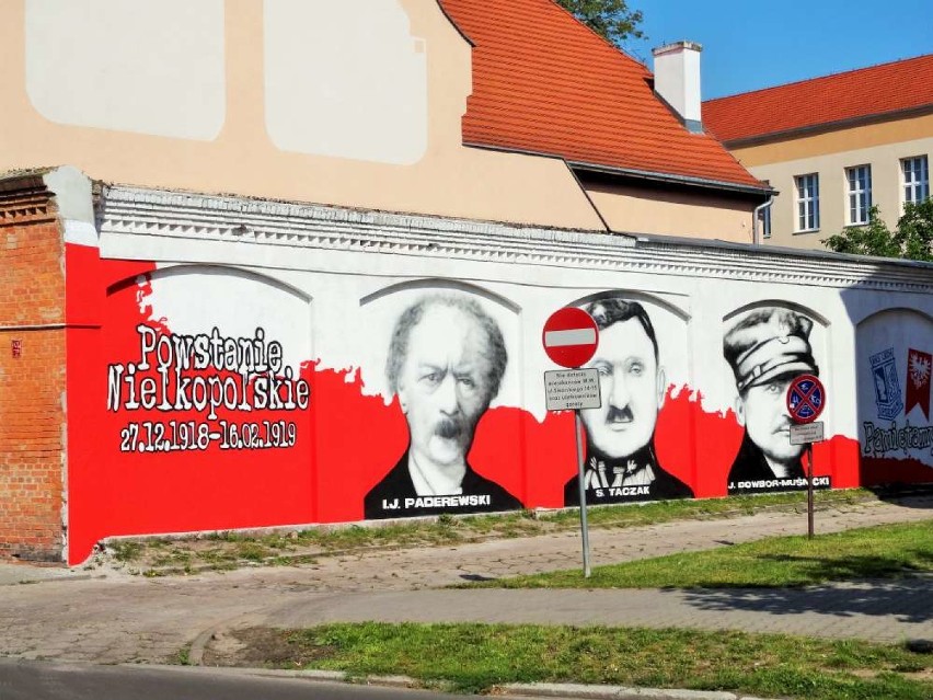 Mural Powstania Wielkopolskiego już gotowy