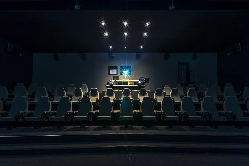 Sala kinowa dla filmowców. To największy tego typu obiekt w...