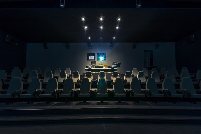 Sala kinowa dla filmowców. To największy tego typu obiekt w Polsce