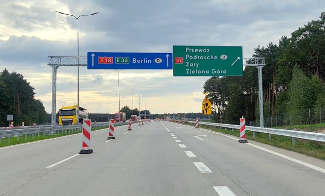 Pierwszy odcinek autostrady A18 między Żarami, a Iłową został do użytku.