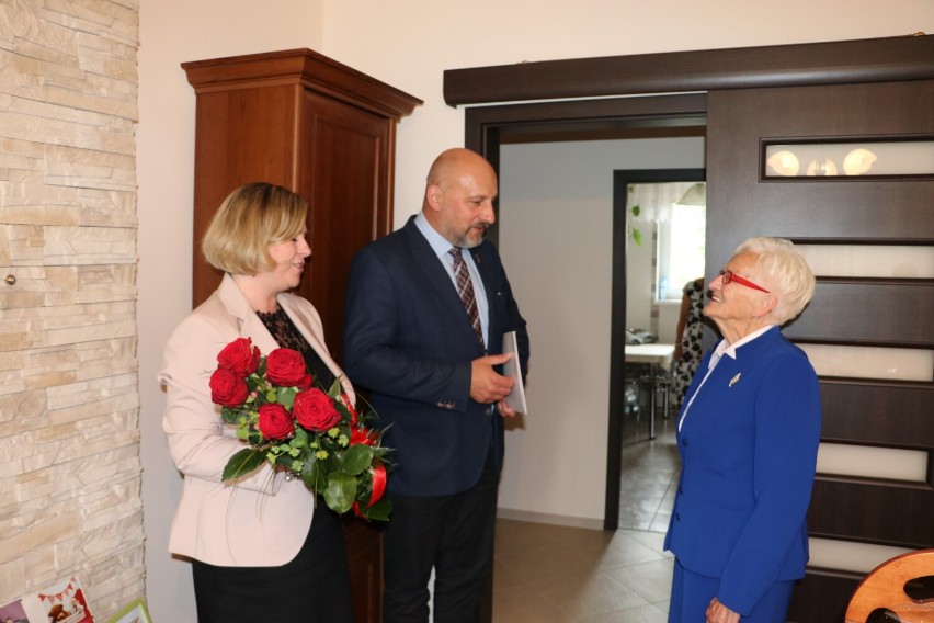 Pani Eugenia Jutkowiak świętowała jubileusz 90. urodzin