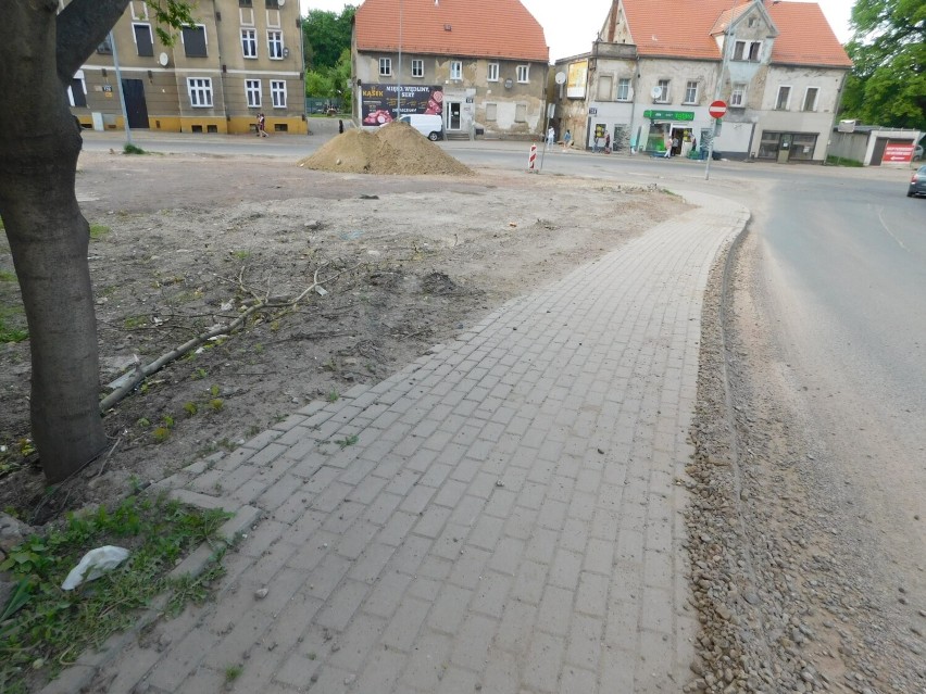 Remont na ulicy 1 Maja w Wałbrzychu