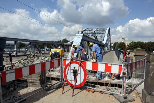 We wtorek 27 września zostanie zakończony remont mostu ...