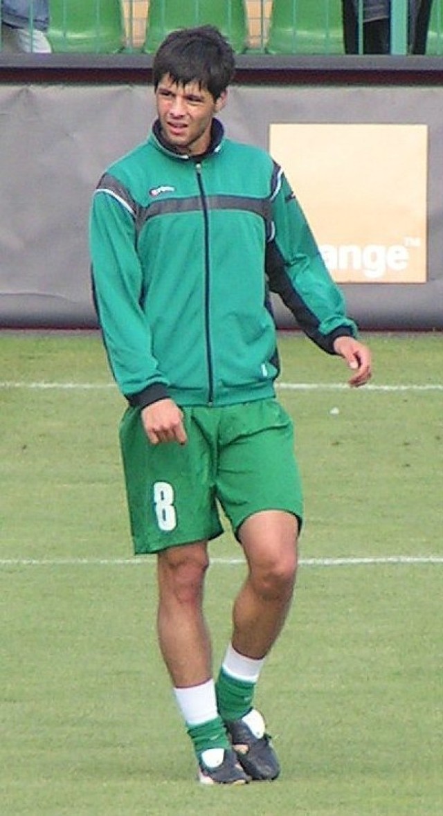Filip Ivanovski zdobył trzy bramki w meczu w meczu Śląskiem Wrocław.