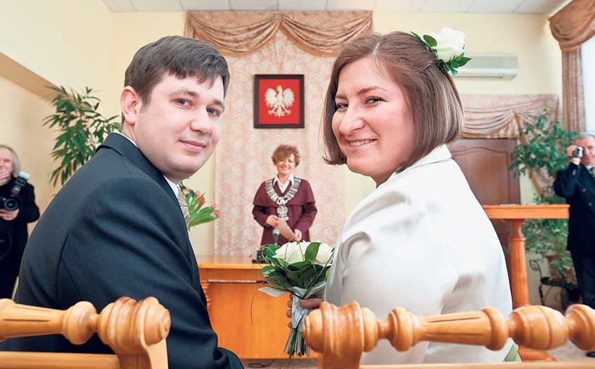 Kamilla Parczewska i Dominik Frankus pobrali się w...
