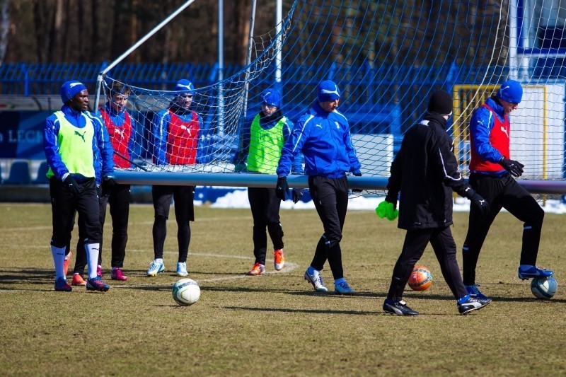 Trening Lecha Poznań we Wronkach